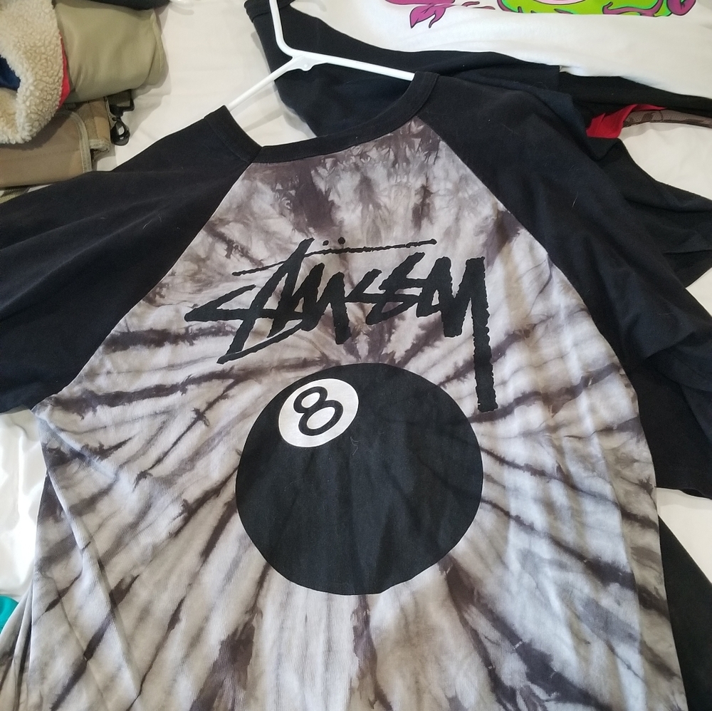 Stussy tie dye shirt